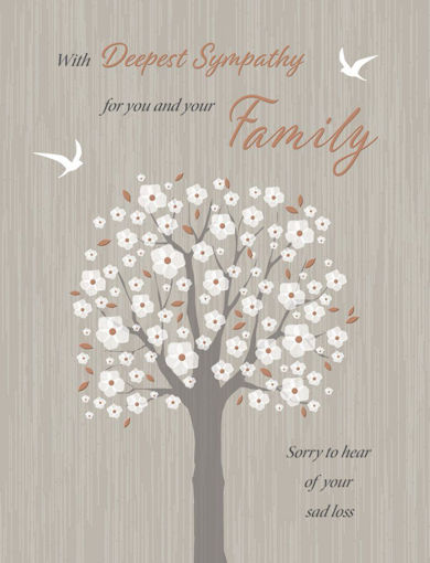 Picture of DEEPEST SYMPATHY FOR YOU AND YOUR FAMILY